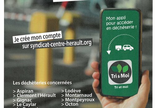 accès déchetterie
